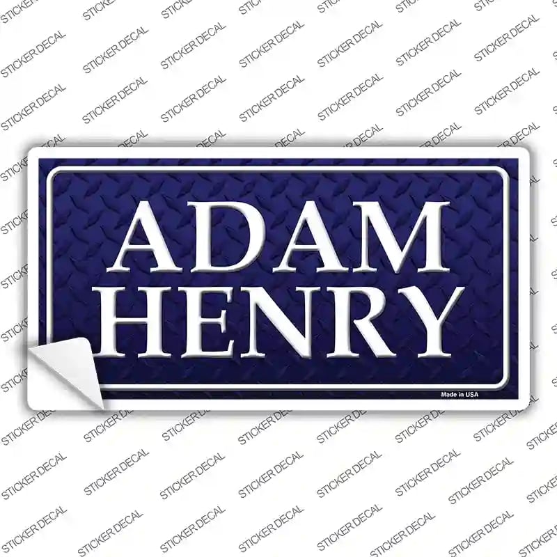 LP-8016s-S Adam Henry Novelty Sticker Decal - Small