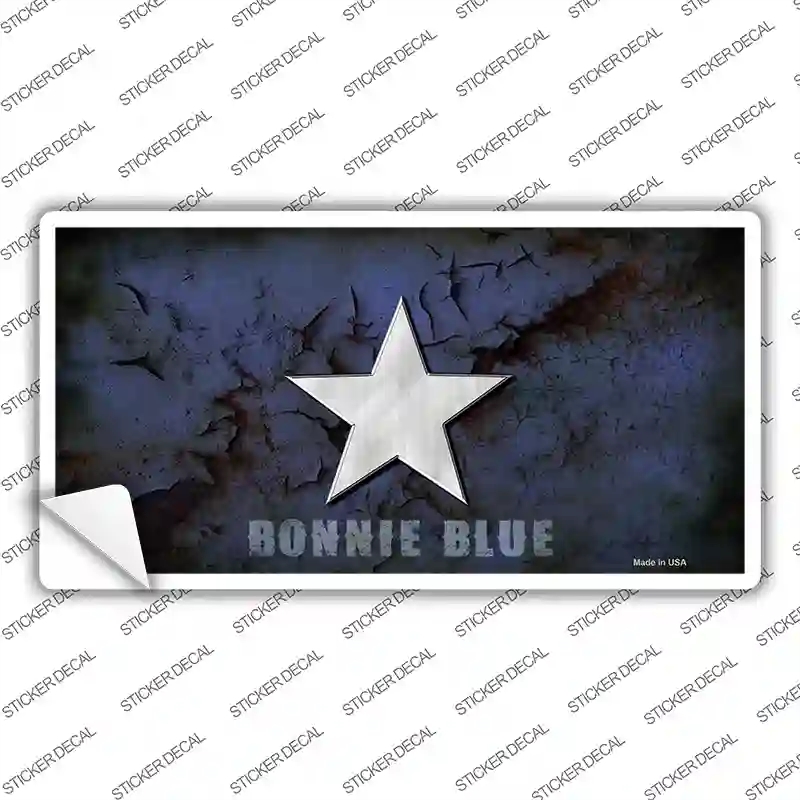 LP-8106s-XL Bonnie Blue Star Novelty Sticker Decal - Extra Large