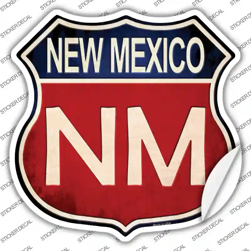HS-526s-XL   Mexico Novelty Highway Shield Sticker Decal - Extra Large