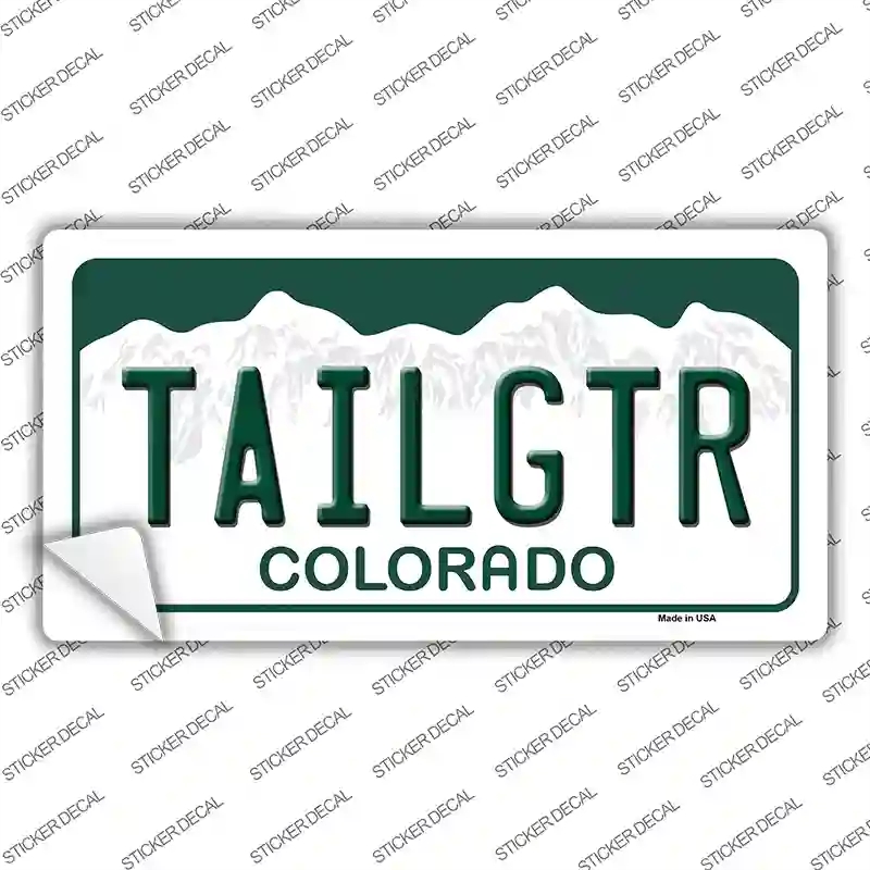 LP-3672s-L Tailgater Colorado Novelty Sticker Decal - Large