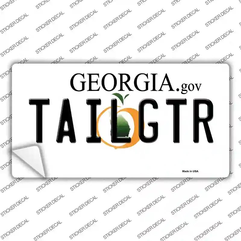 LP-3675s-L Tailgater Georgia Novelty Sticker Decal - Large