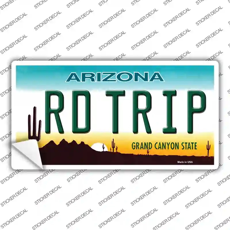 LP-3692s-XL Rd Trip Arizona Novelty Sticker Decal - Extra Large
