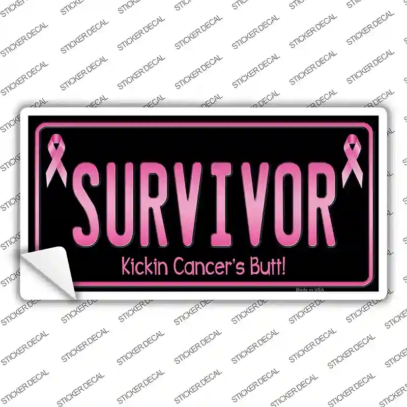 LP-10228s-S Survivor Novelty Sticker Decal - Small
