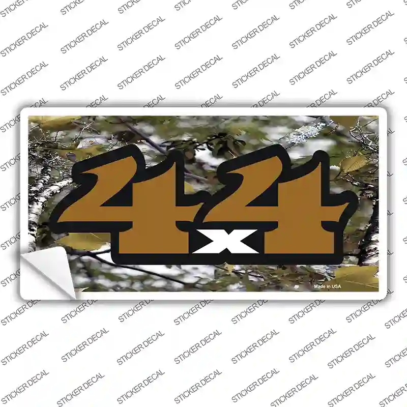 LP-3935s-S 4x4 Camouflage Novelty Sticker Decal - Small