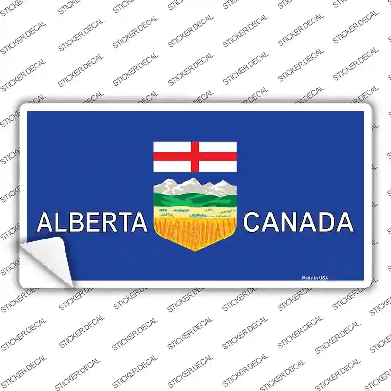 LP-500s-S Alberta Canada Novelty Sticker Decal - Small