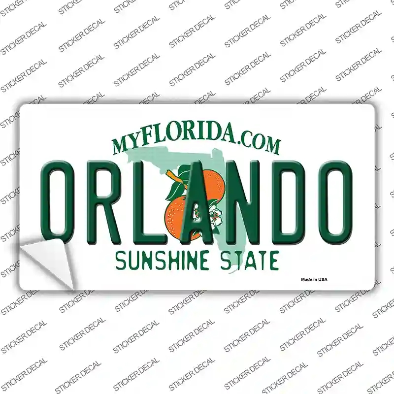 LP-6006s-S Orlando Florida Novelty Sticker Decal - Small