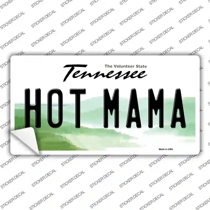 LP-6455s-S Hot Mama Tennessee Novelty Sticker Decal - Small