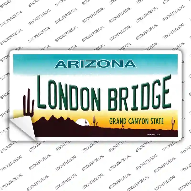 LP-1096s-S London Bridge Arizona Novelty Sticker Decal - Small