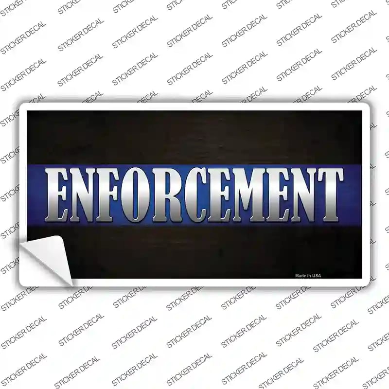 LP-11051s-XL Enforcement Novelty Sticker Decal - Extra Large