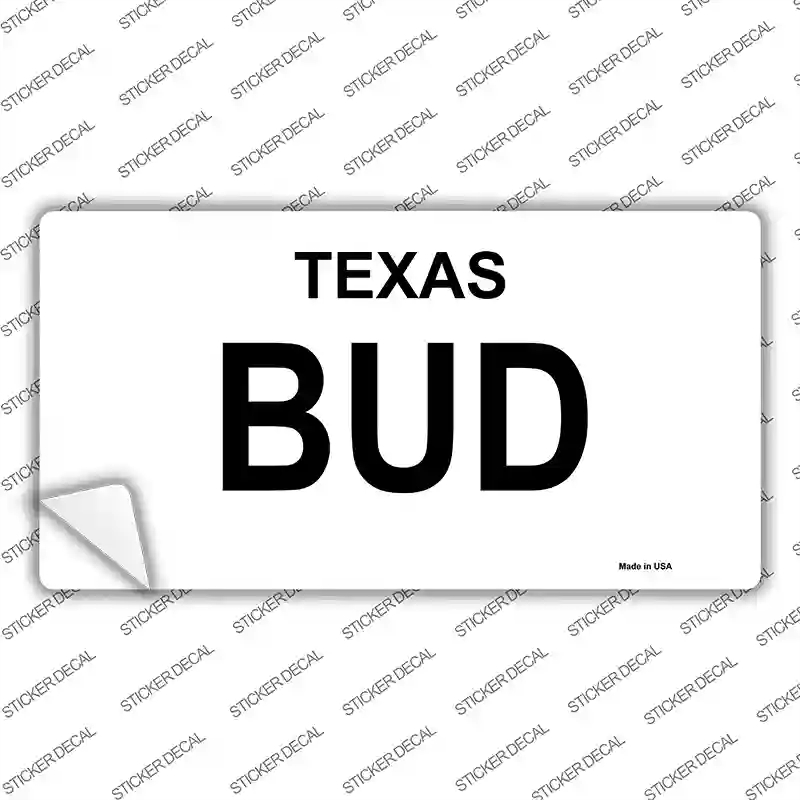 LP-1514s-XL BUD Novelty Sticker Decal - Extra Large