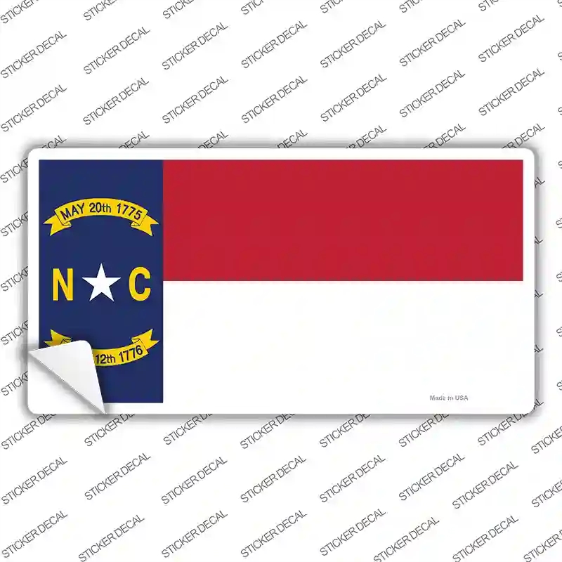 LP-493s-XL North Carolina Novelty Sticker Decal - Extra Large