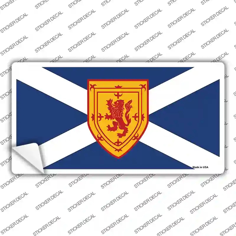 LP-522s-S Scotland St Andrews Flag Novelty Sticker Decal - Small