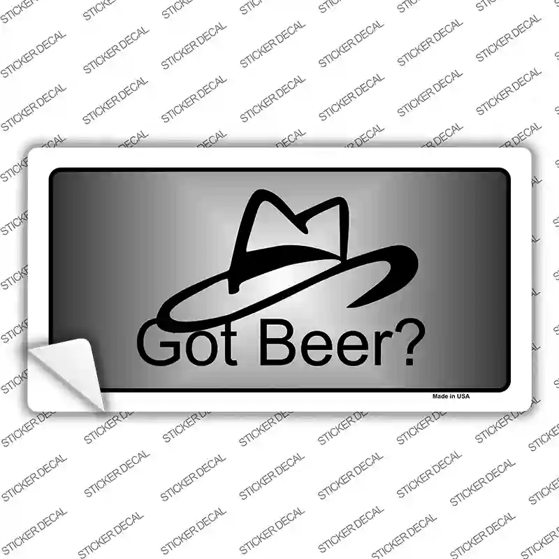 LP-5245s-L Got Beer Novelty Sticker Decal - Large