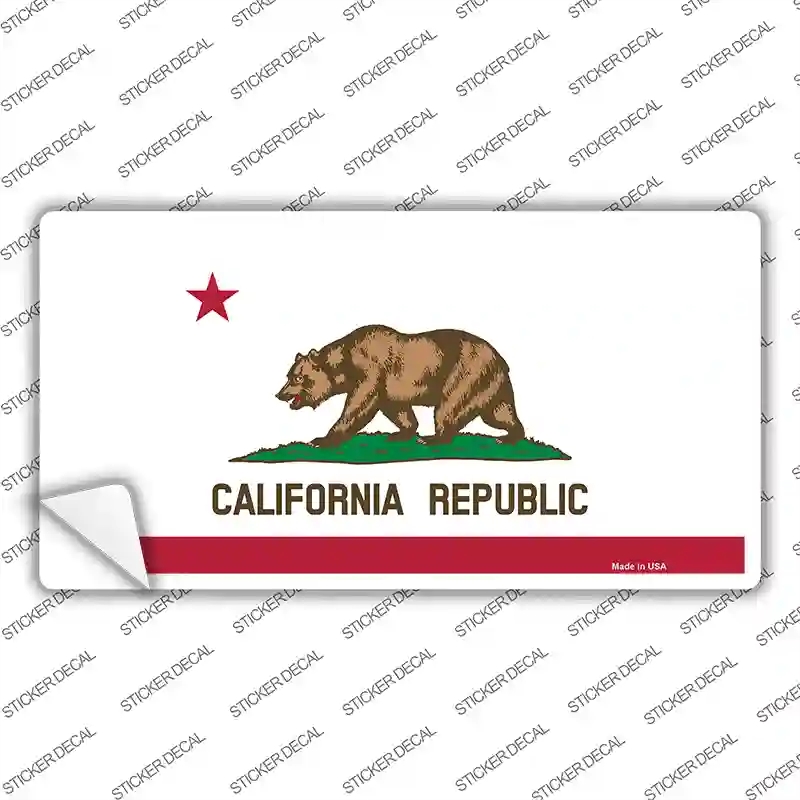 LP-531s-XL California State Flag Novelty Sticker Decal - Extra Large