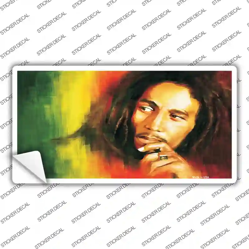 LP-5354s-L Bob Marley Novelty Sticker Decal - Large
