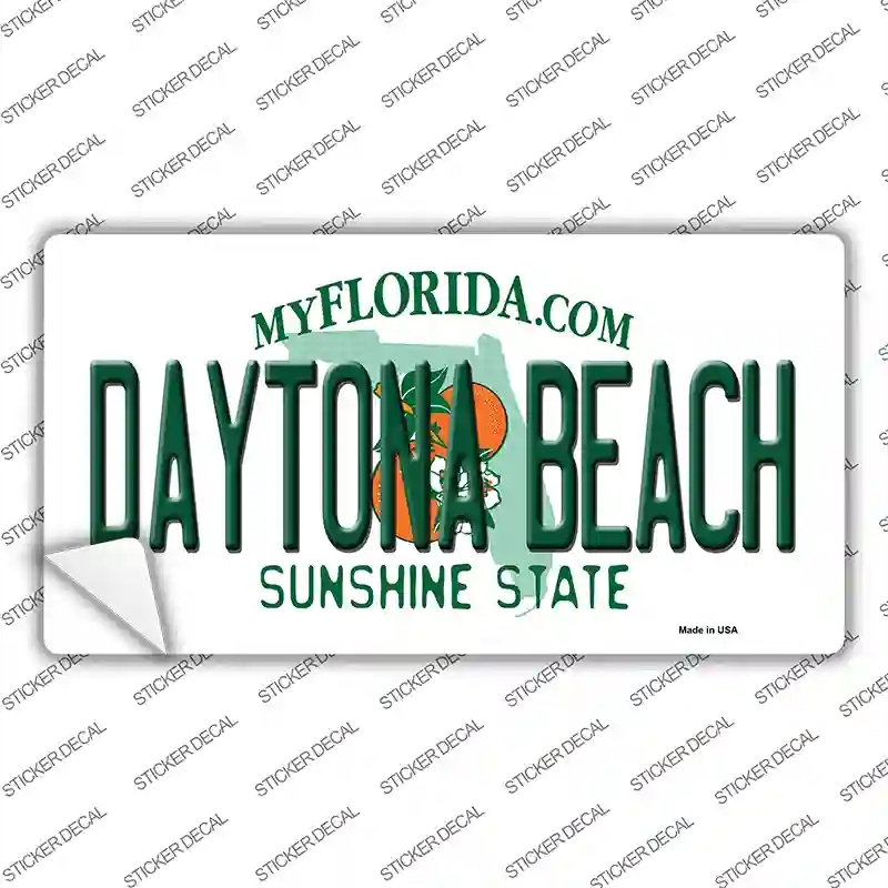 LP-6003s-S Daytona Beach Florida Novelty Sticker Decal - Small
