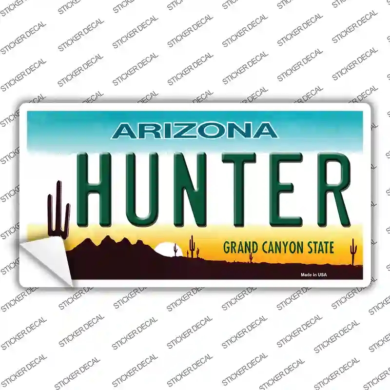 LP-2558s-XL Hunter Arizona Novelty Sticker Decal - Extra Large