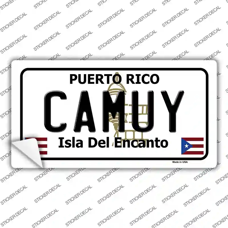 LP-2823s-XL Camuy Novelty Sticker Decal - Extra Large