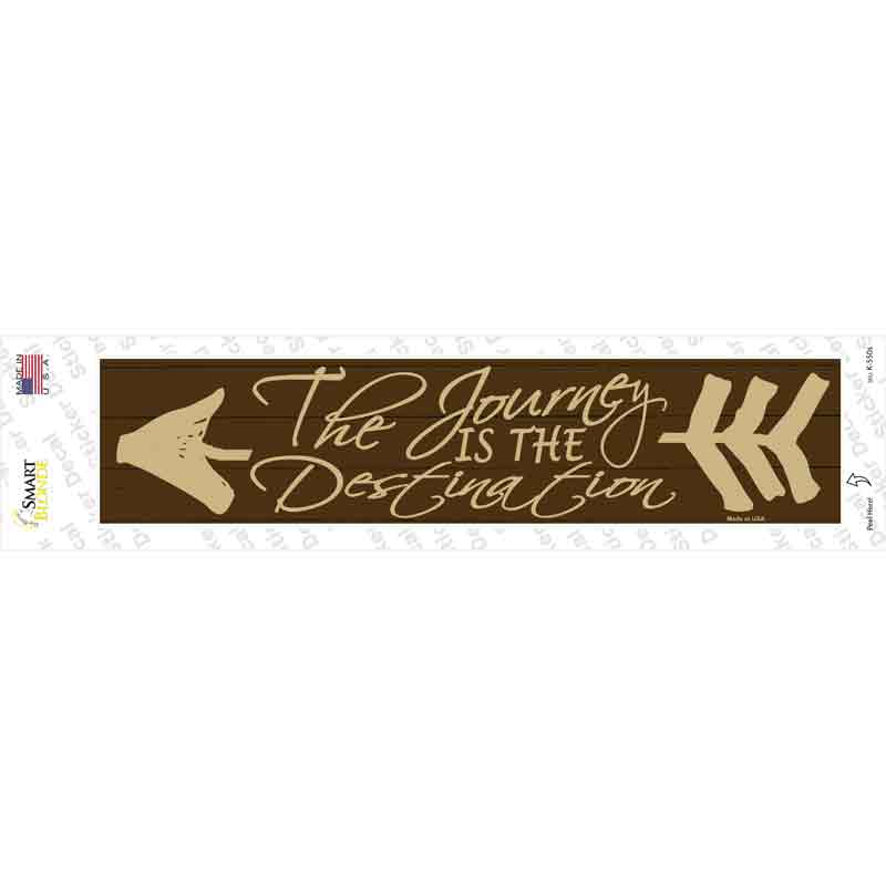 K-550s-M The Journey Novelty Narrow Sticker Decal - Medium