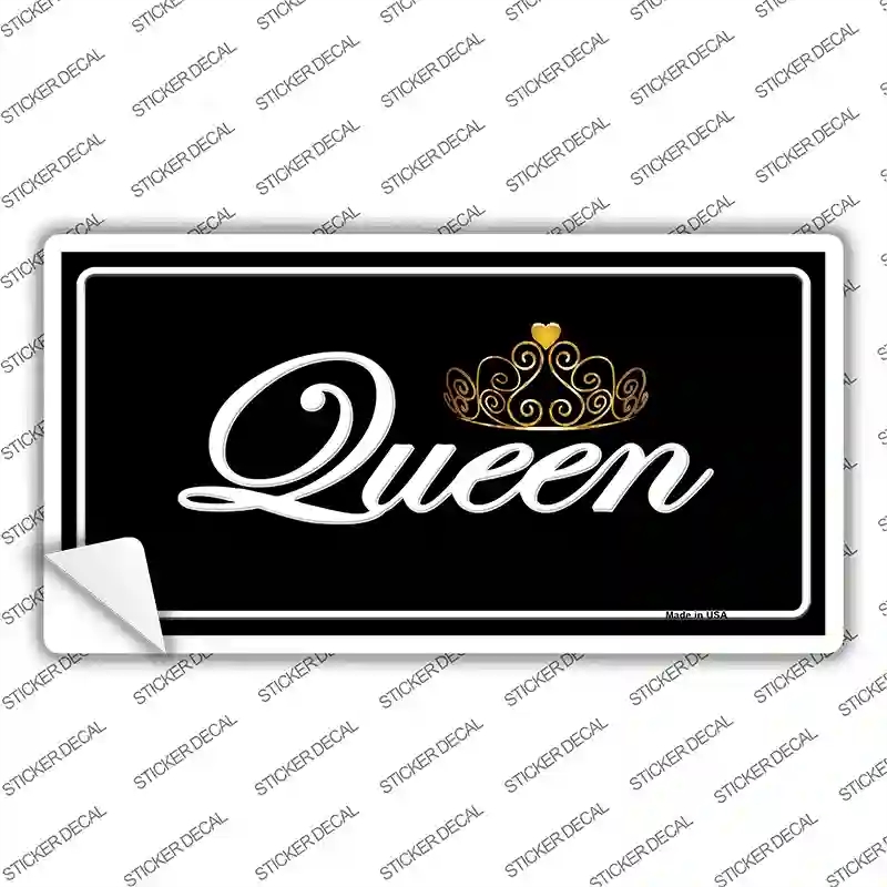 LP-11766s-XL Queen Novelty Sticker Decal - Extra Large