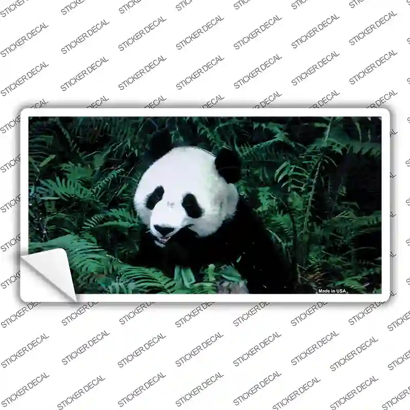 LP-1187s-S Panda Bear Novelty Sticker Decal - Small