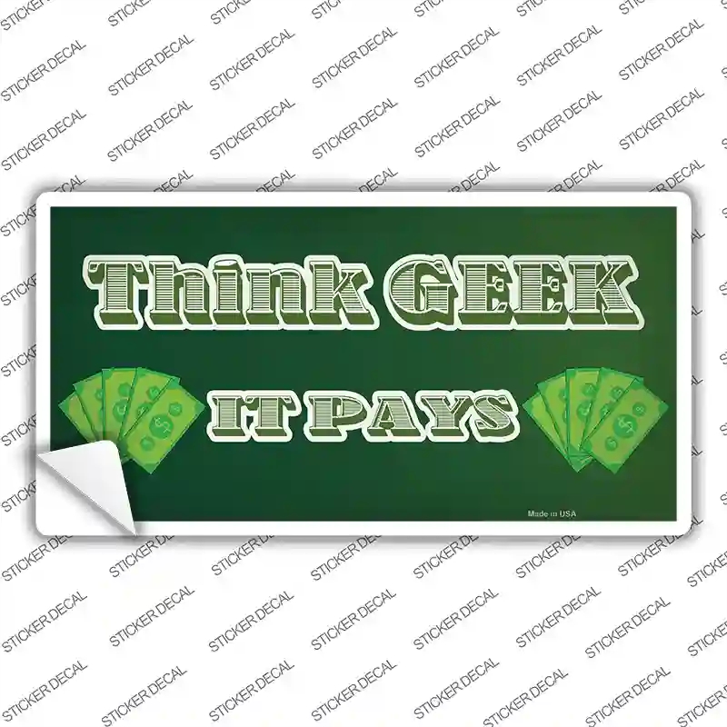 LP-13754s-S Think Geek Novelty Sticker Decal - Small