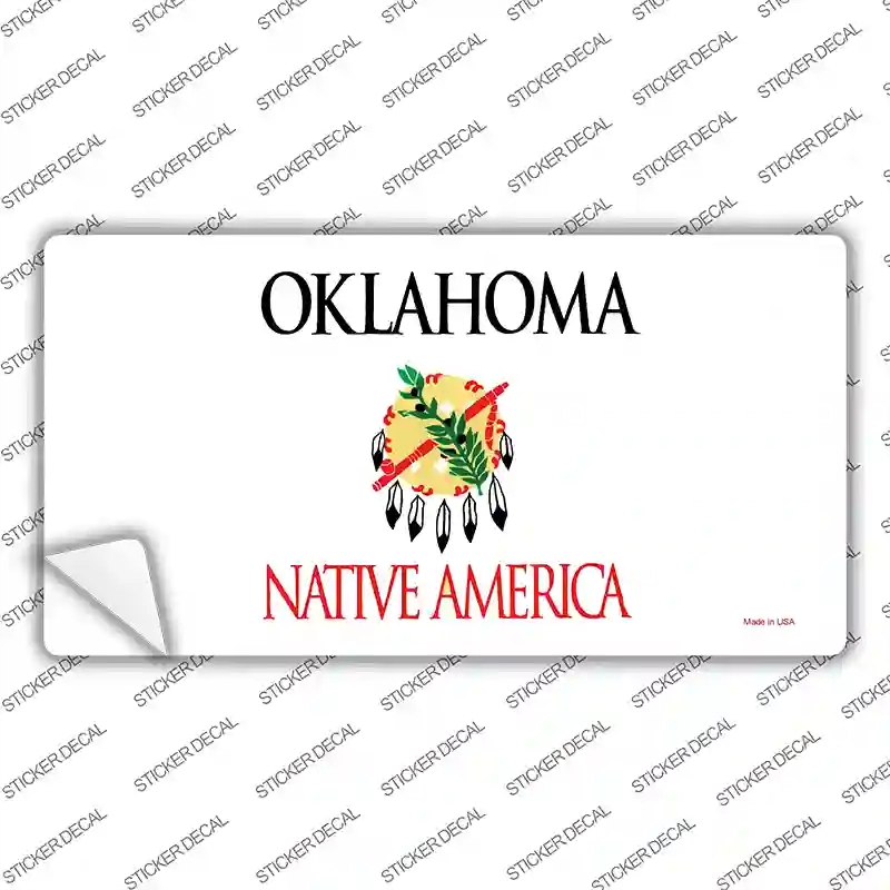 LP-2251s-L Oklahoma State Blank Novelty Sticker Decal - Large
