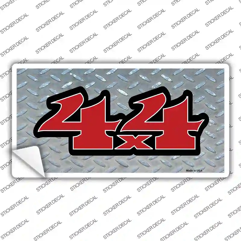LP-227s-XL 4 X 4 Diamond Novelty Sticker Decal - Extra Large