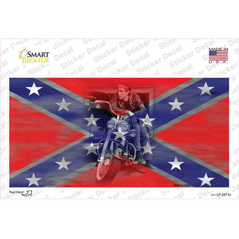 LP-2413s-M Rebel with A Cause Novelty Sticker Decal - Medium