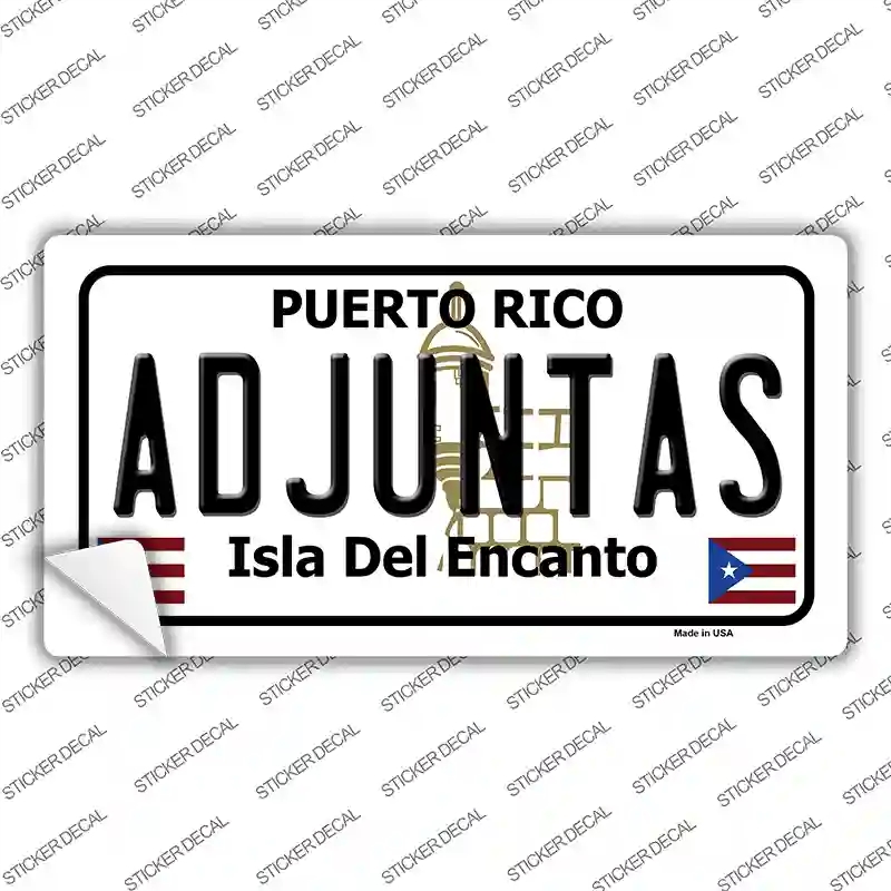 LP-2810s-XL Adjuntas Novelty Sticker Decal - Extra Large