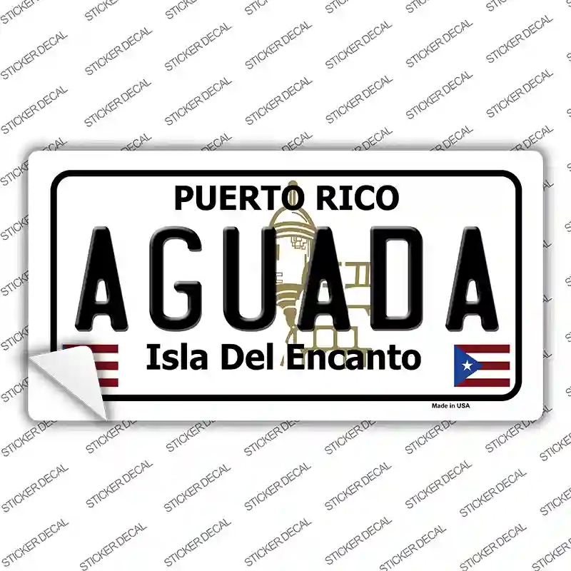LP-2811s-L Aguada Puerto Rico Novelty Sticker Decal - Large