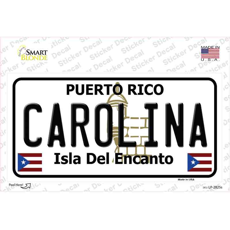 LP-2825s-M Carolina Novelty Sticker Decal - Medium