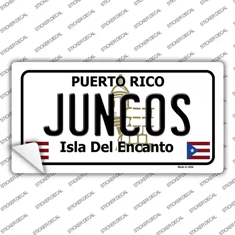 LP-2849s-XL Juncos Puerto Rico Novelty Sticker Decal - Extra Large