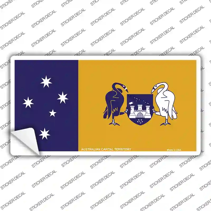 LP-4238s-S Australia Capital Territory Novelty Sticker Decal - Small