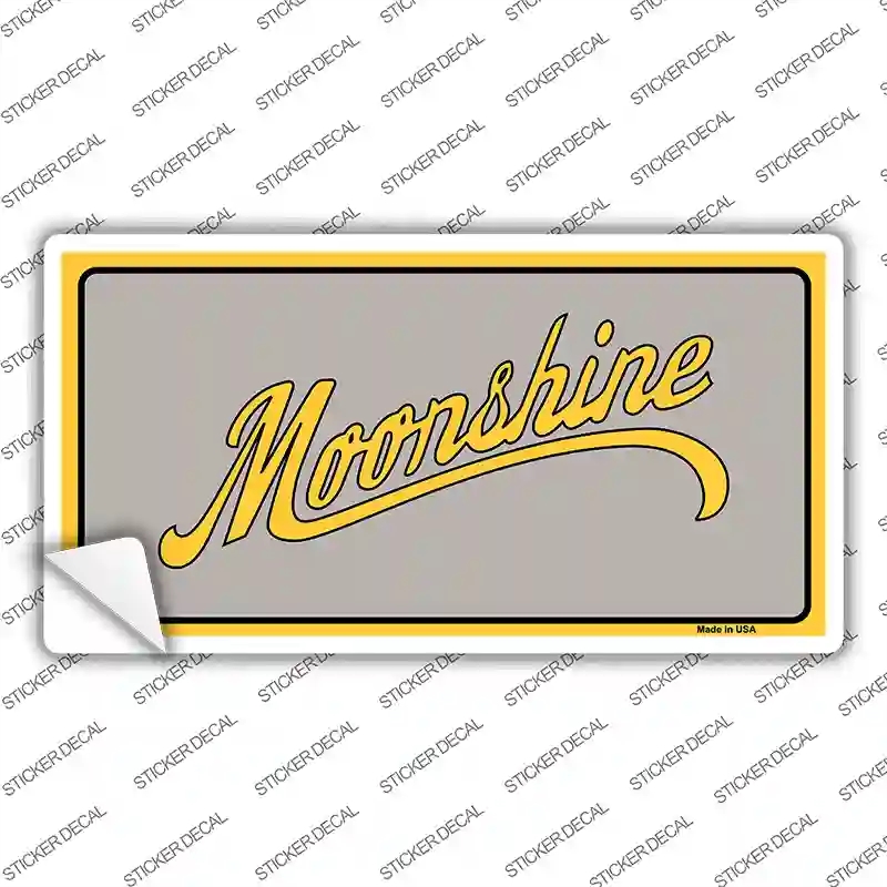 LP-4608s-L Moonshine Novelty Sticker Decal - Large