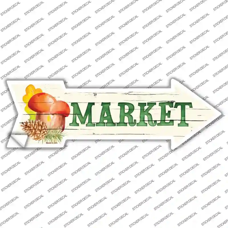 A-662s-S Market Novelty Arrow Sticker Decal - Small