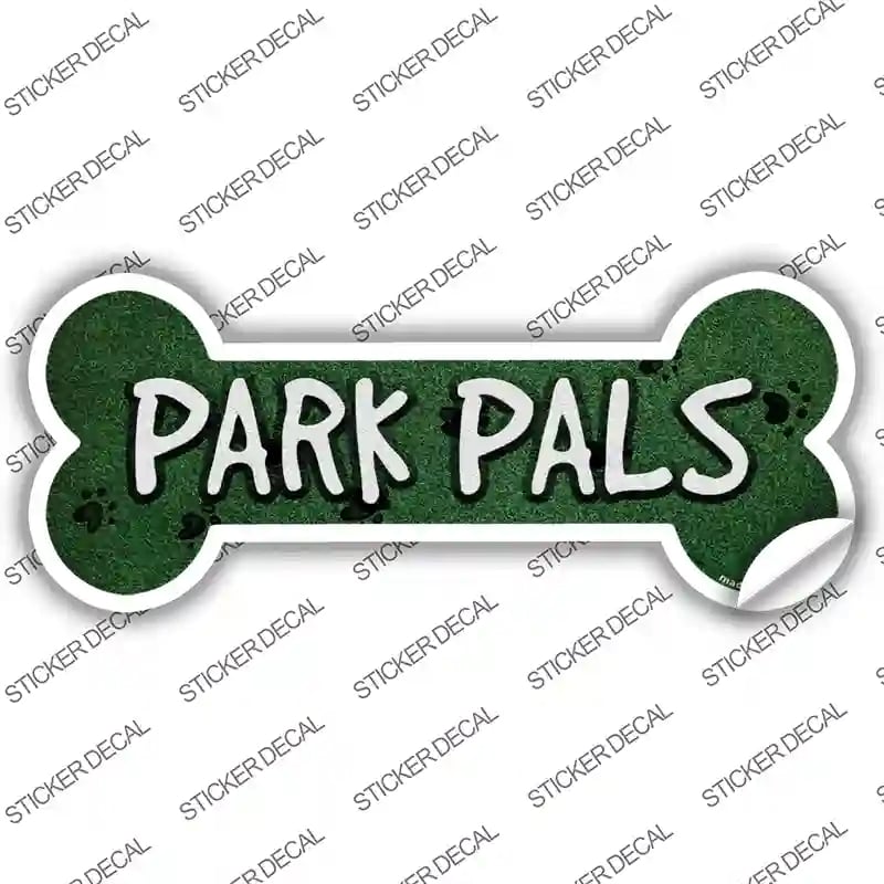 B-022s-L Park Pals Novelty Bone Sticker Decal - Large