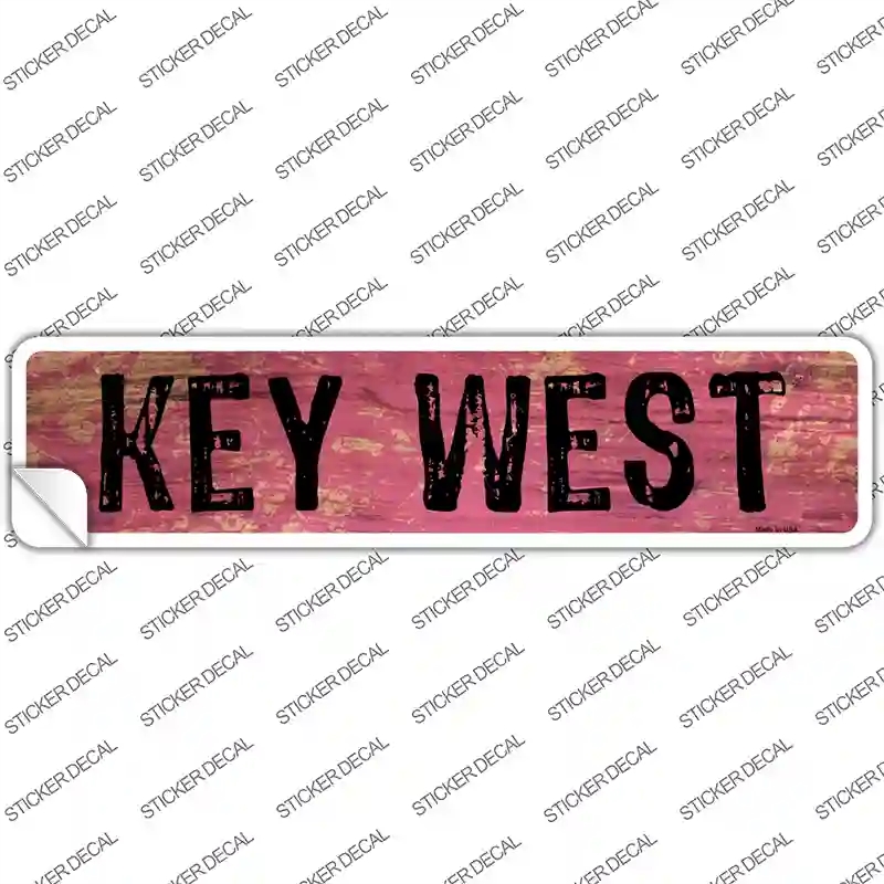 K-1416s-XL Key West Novelty Narrow Sticker Decal - Extra Large