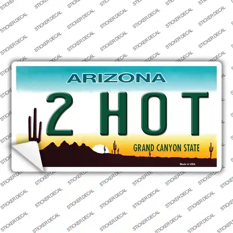 LP-1041s-L 2 Hot Arizona Novelty Sticker Decal - Large