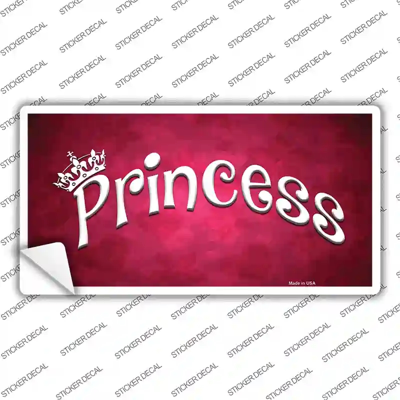 LP-11545s-XL Princess Pink Novelty Sticker Decal - Extra Large