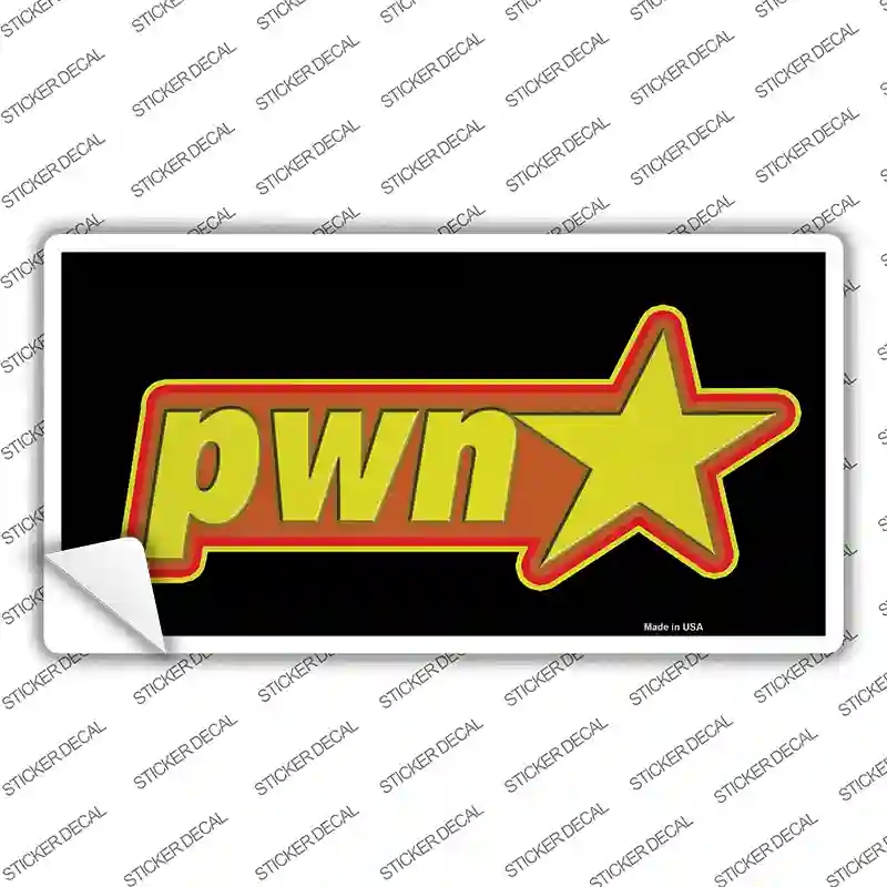 LP-13746s-S Pawn Star Novelty Sticker Decal - Small
