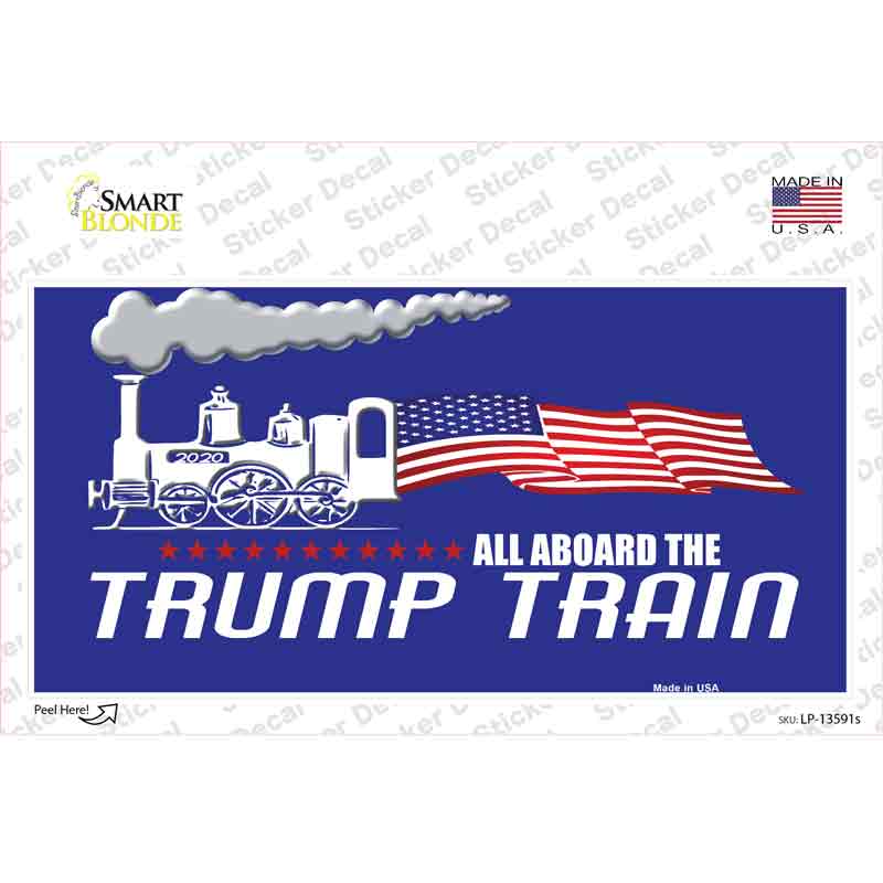 LP-13591s-M Trump Train Novelty Sticker Decal - Medium