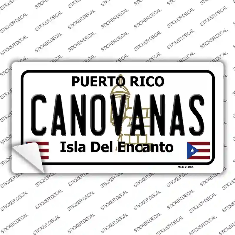 LP-2824s-S Canovanas Puerto Rico Novelty Sticker Decal - Small