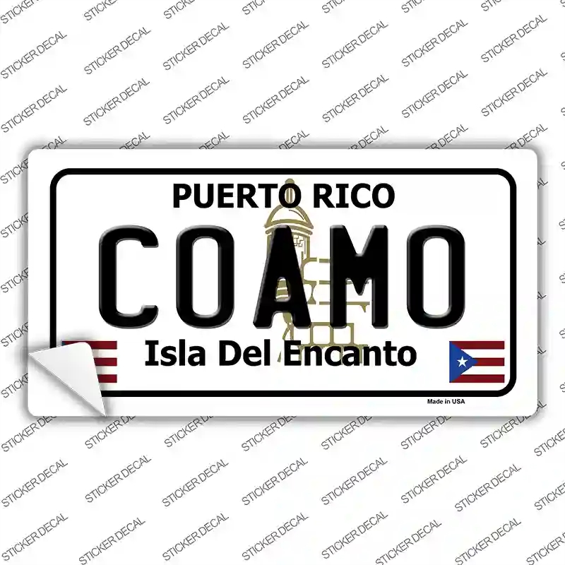 LP-2831s-L Coamo Novelty Sticker Decal - Large