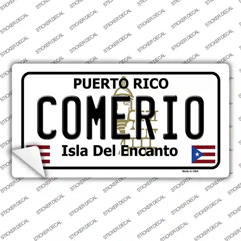 LP-2832s-S Comerio Novelty Sticker Decal - Small