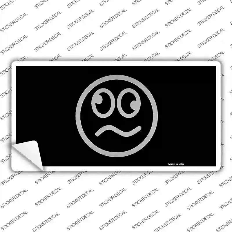 LP-13627s-L Loopy Black Novelty Sticker Decal - Large