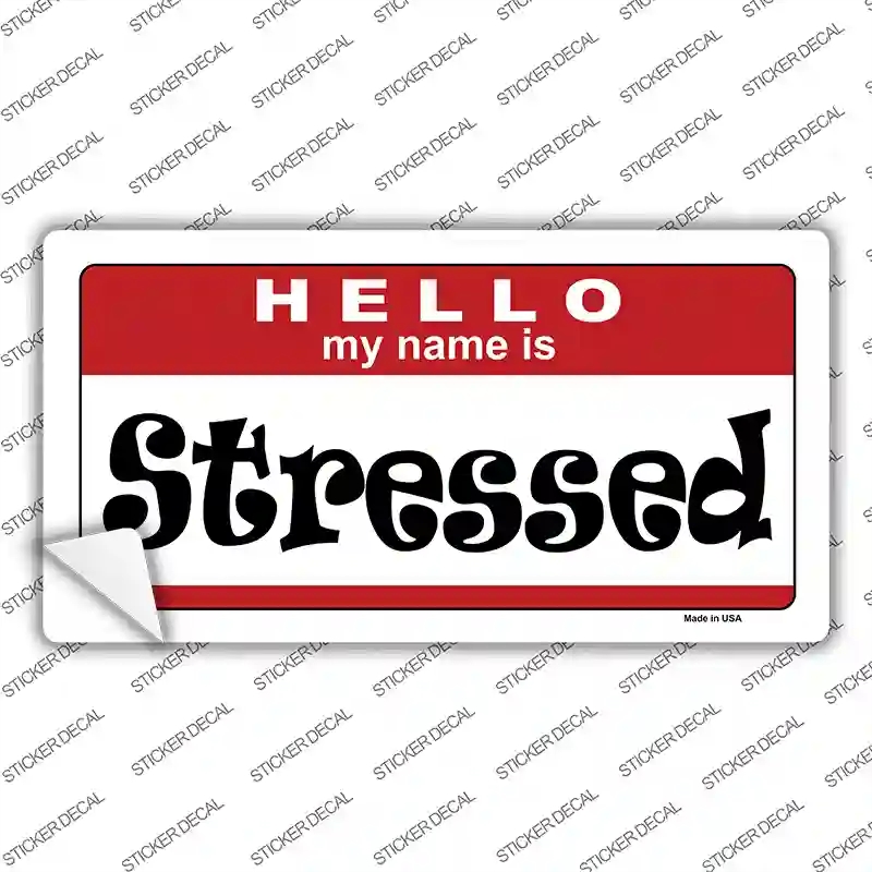 LP-5188s-XL Stressed Novelty Sticker Decal - Extra Large