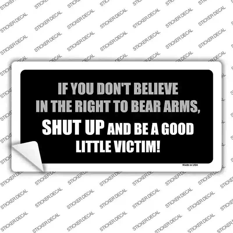 LP-4704s-XL If You Dont Believe in the Right Novelty Sticker Decal - Extra Large