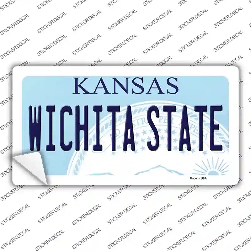 LP-6603s-L Wichita State Kansas Novelty Sticker Decal - Large