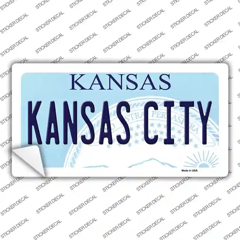 LP-6606s-S Kansas City Novelty Sticker Decal - Small